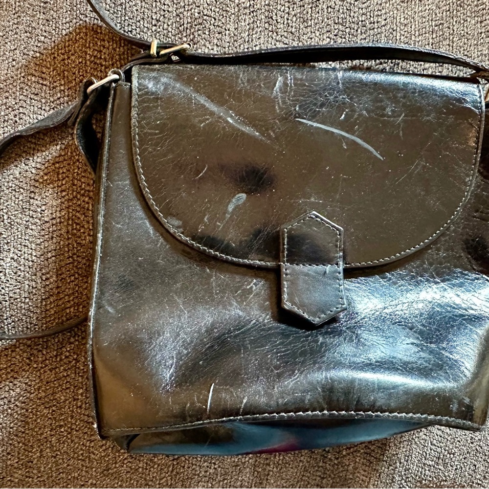 Ann Taylor Black Crossbody Bag